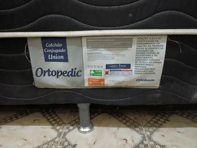 Cama solteiro ortopédica