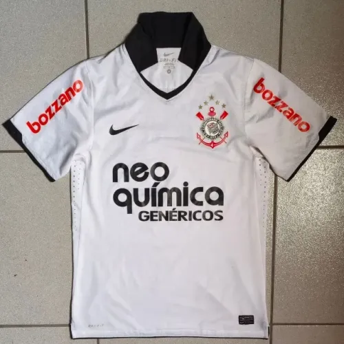 camisa original 2011 corinthians modelo jogador 2012 nike branca tamanho m