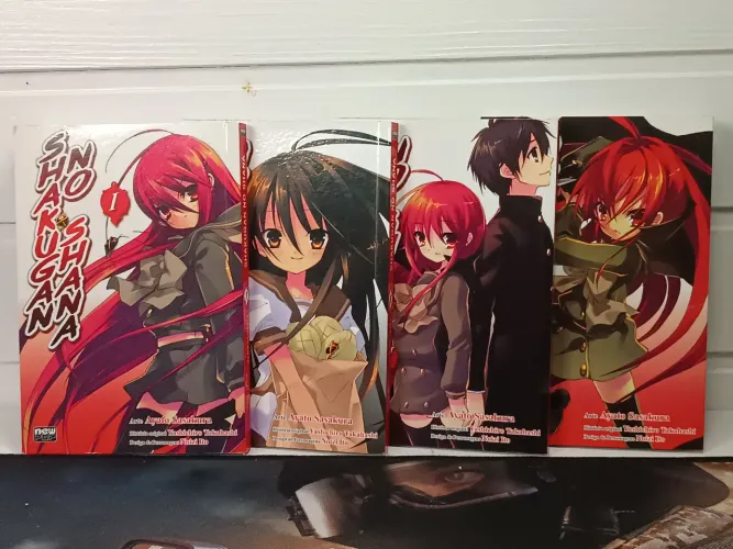Shakugan no Shana completo (lote manga volume 1 ao 4)