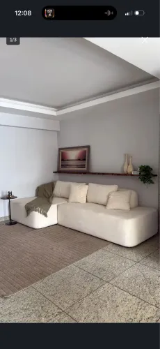 Vendo sofá 3m moderno boucle