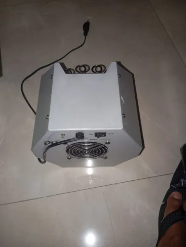 Máquina de bolhas de sabão usado uma vez