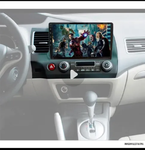 Kit multimidia new civic 2006 a 2011