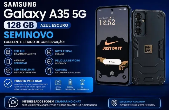 Vende-se Samsung Galaxy A35
