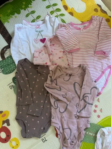 Conjunto de bodys manga longa 