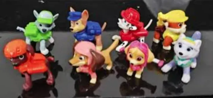 Coleção completa patrulha canina kinder ovo 