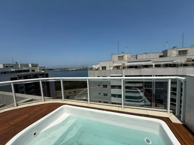 Duplex para aluguel com 160 metros quadrados com 3 quartos em Barra Olímpica - Rio de Jane