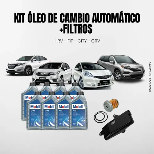 Kit de troca de óleo de Câmbio Automático CVT  