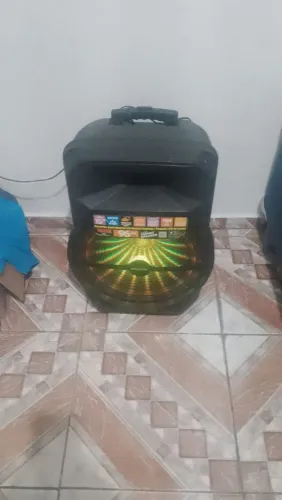 Caixa de som profissional polyvox funcionando perfeitamente 