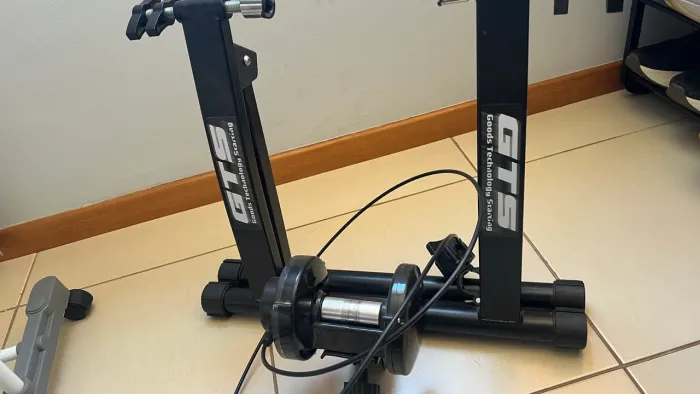 Rolo De Treino Bicicleta Preto Gts Bike
