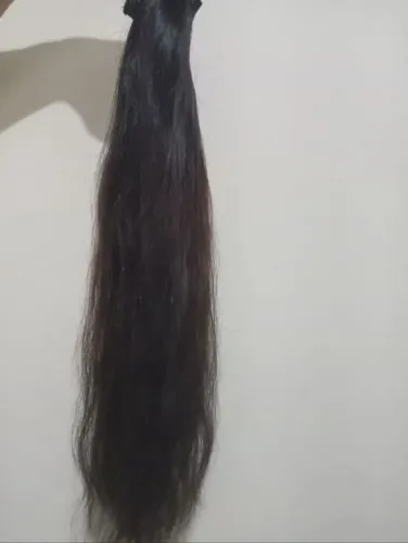Cabelo humano e teclado 55cm