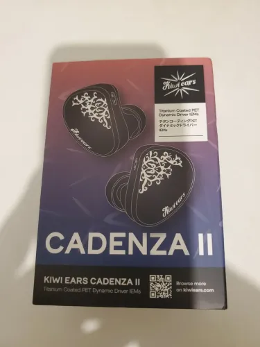 Fone Kiwi ears Cadenza II + Case nova.