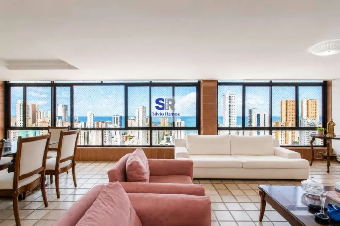 COBERTURA COM VISTA PANORÂMICA EM BOA VIAGEM | 332 m² | 4 SUÍTES
