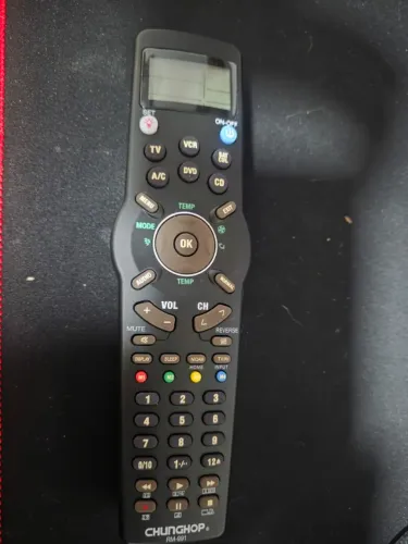 Controle Remoto Universal Infravermelho CHUNGHOP RM-991 6 em 1 com Função de Aprendizado