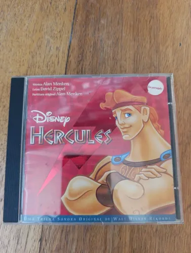 TRILHA SONORA HÉRCULES DISNEY EM PORTUGUÊS. RARIDADE WALT DISNEY RECORDS.