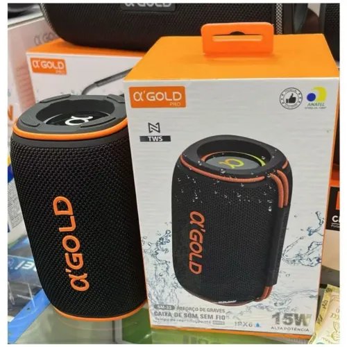 CAIXA DE SOM AGOLD ORIGINAL