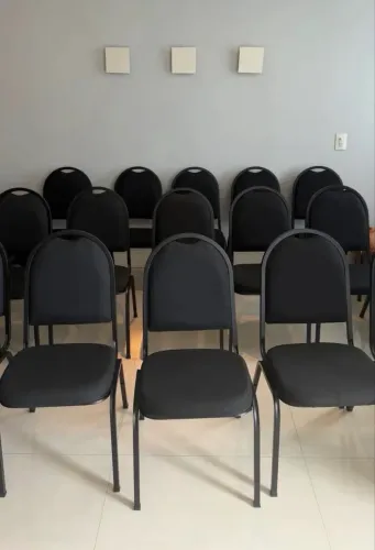 Cadeira Cavaletti para igrejas ou sala de treinamento 15 unidades