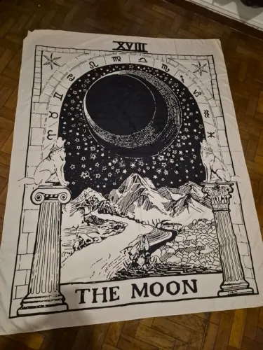 canga bandeira astrologia decorativo