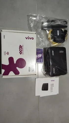 Roteador Modem 4G Vivo Box WNC WLD71-T5 Desbloqueado - NOVO NA CAIXA COM ANTENAS