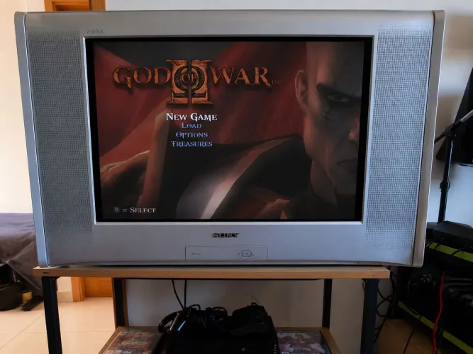 TV de Tubo Gamer Sony Wega Kv-21fs140 (21 polegadas funcionando)