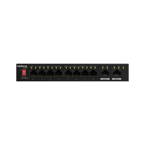 Switch Não Gerenciável PoE 10 portas Fast Ethernet S1110F-P