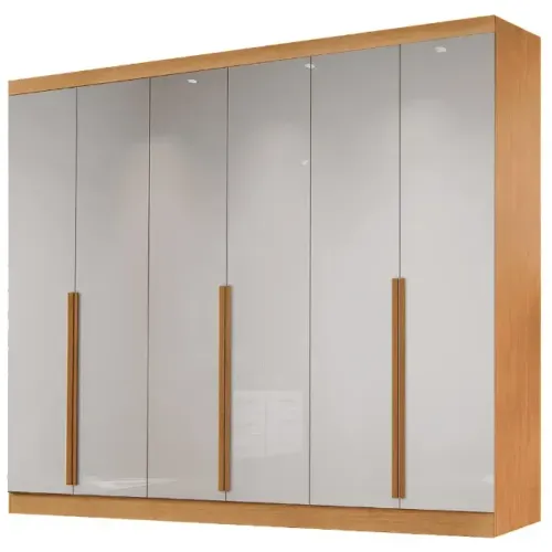 Guarda Roupa Casal 6 Portas 6 Gavetas Baili 