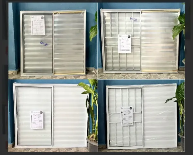JANELAS QUARTO E COZINHA