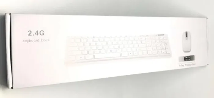 Kit Teclado e Mouse 3200 Dpi Sem Fio Wireless Sensor Óptico Novo na Caixa