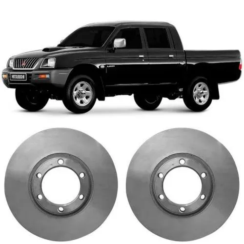Discos Freio Dianteiro Mitsubishi L200 4x2 1992/