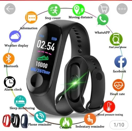 Relógio Smartband M5 Inteligente