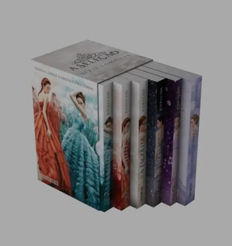 Box 06 Livros a Seleção - Kiera Cass com brinde