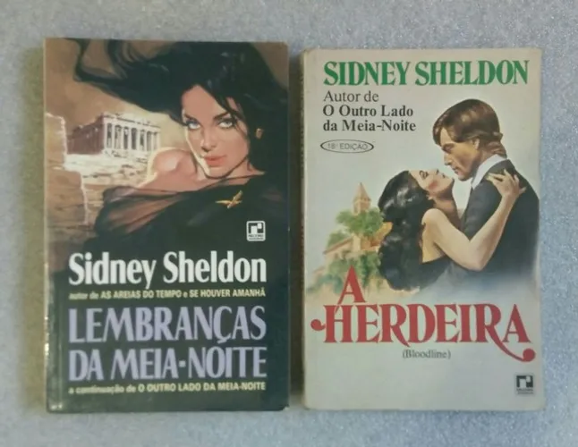 3 Livros - Sidney Sheldon e Stephen King- Títulos e Preços na Descrição 