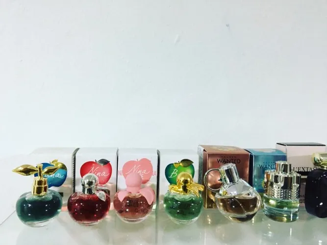 Miniatura de perfumes