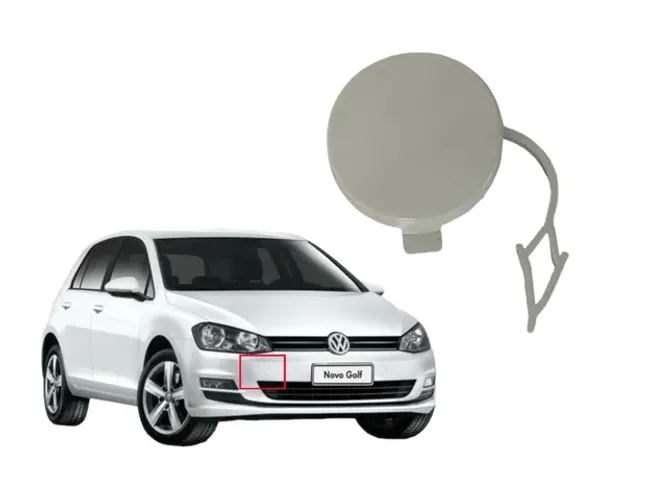 Tampa Reboque Dianteira Volkswagen Golf Msi Tsi 2014 a 2017 