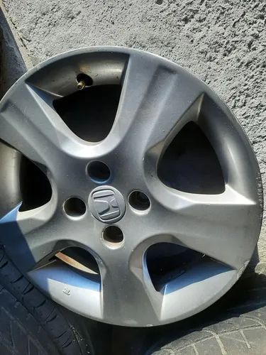 Roda aro 15 Honda fit prata original jogo usado 4x100
