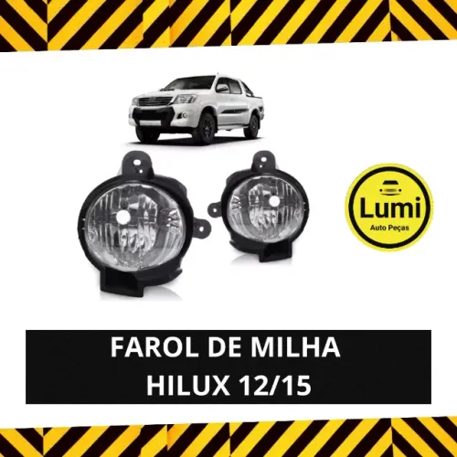 Farol Milha Hilux 12/15 - NOVO!!