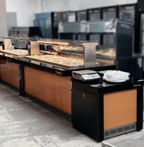 Jogo Buffet Completo aquecido refrigerado e modulo balança (Ester)