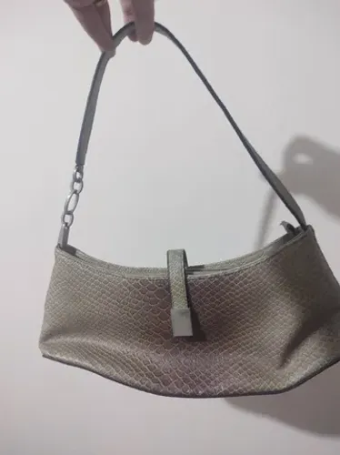 Bolsa pequena couro de cobra