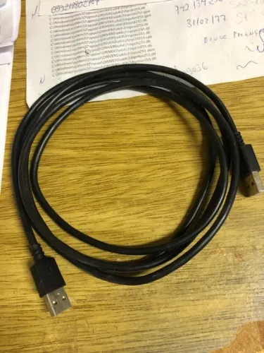 Cabo Usb 2.0 Macho X Macho Tipo A 1,5 Metros