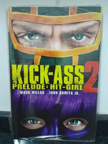 hq encadernado importado kick-ass 2 prelude hit girl Lacrado - editora marvel comics rjhm