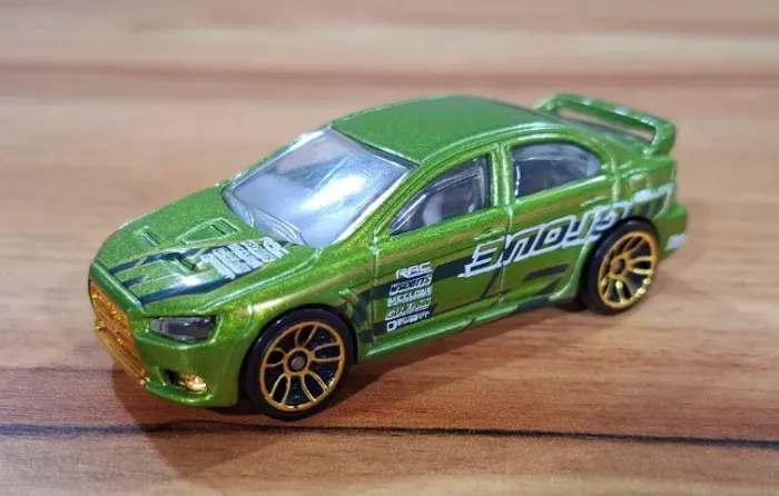 Hot Wheels 2008 Lancer Evolution - Nightburnerz Series 2010 (Loose)