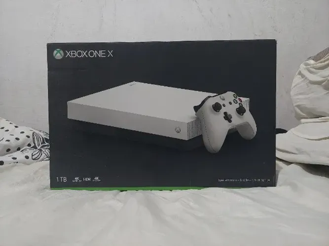 Xbox one X ed Limitada branco
