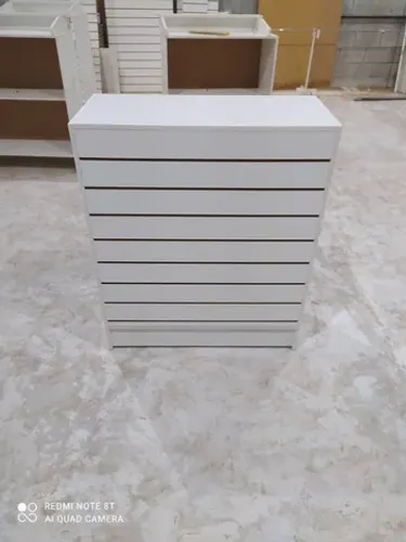 BALCÃO CANALETO MDF BRANCO