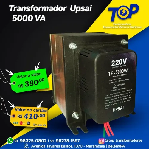 Transformador 5000 va Upsai
