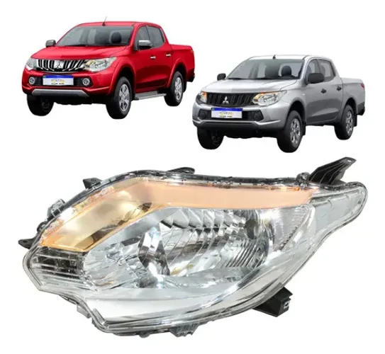 Farol L200 Triton 2016 2017 2018 2019 A 2023 Pisca Ambar Le