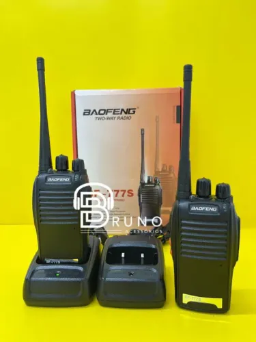 Rádio Comunicador Baofeng Walktalk Microfone<br>