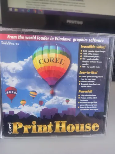 CD COREL PRINT HOUSE 