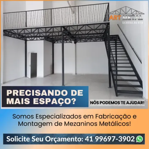 Mezaninos Metálicos e Estruturas Metálicas