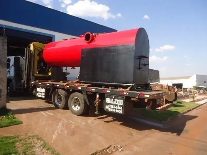 Caldeira Horizontal 2000 kg/h - Atendemos todo Brasil!