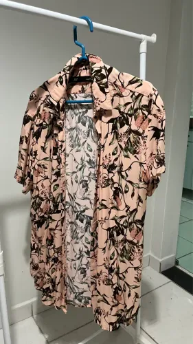 Blusa estampa tropical