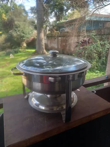 Chafing Dish em Aço Inoxidável